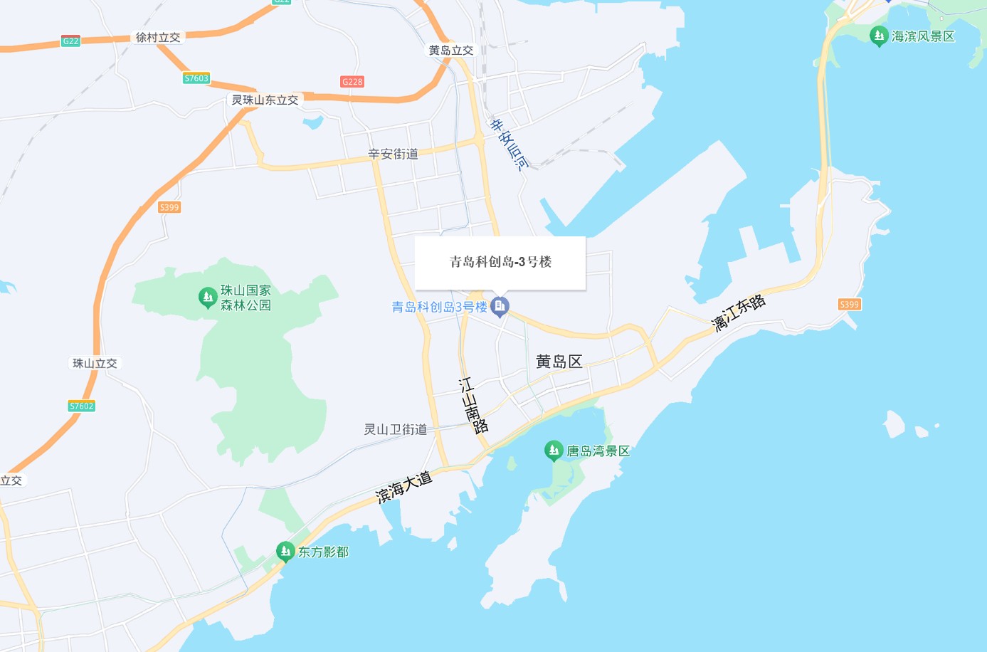 公司位置地图